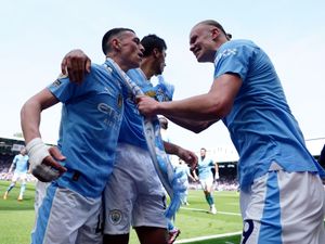 Supporting image for story: Man City take a step closer to a fourth straight title by thrashing Fulham