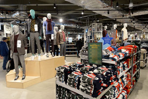 Displays inside Primark