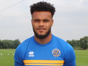 Supporting image for story: Aaron Amadi-Holloway determined to be a Shrewsbury Town regular