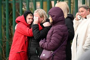 Mourners have gathered for the funeral of Leo Ross who was stabbed to death in Hall Green, Birmingham