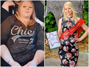 Supporting image for story: "I lost eight stone and won woman of year"