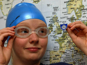 Supporting image for story: Blue Peter badge joy for Whitchurch swimmer