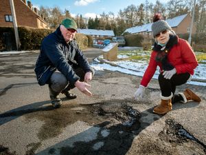 Supporting image for story: State of road driving Bridgnorth Road residents potty