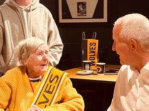 Life-long fan stunned to meet Steve Bull