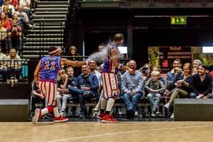 The Harlem Globetrotters in Birmingham. Credit: Chris Bowley