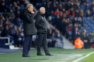 Alan Pardew could require a big win over Crystal Palace on the final day (AMA)