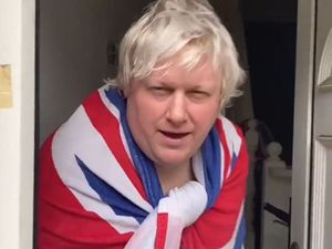 Supporting image for story: Watch: Boris Johnson impersonator after 'all the sleaze' at North Shropshire by-election