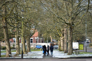 Snow in Tettenhall, Wolverhampton