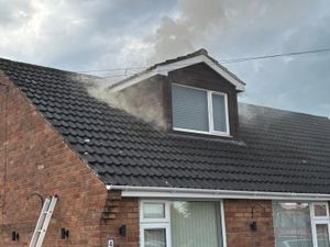 Bridgnorth Fire Station posted this picture of the incident.