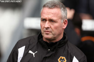 Paul Lambert manager / head coach of Wolverhampton Wanderers.