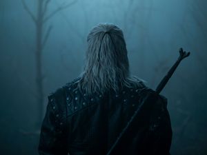 Supporting image for story: Liam Hemsworth unveils teaser of The Witcher during Alvarez-Crawford fight