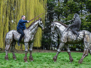 Supporting image for story: Planet of the Apes comes to Shropshire