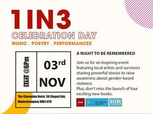 Supporting image for story: Wolverhampton’s 1in3 Project: A Passionate Stand Against Gender-Based Violence