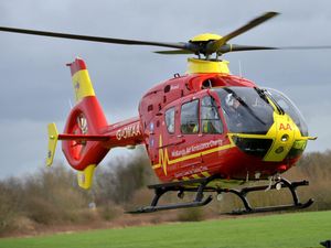 Supporting image for story: Teenage motorcyclist airlifted to hospital after Oswestry crash
