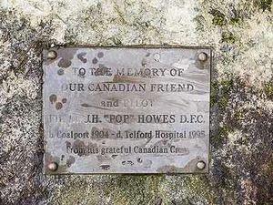 Supporting image for story: Mystery surrounds Market Drayton pilot memorial