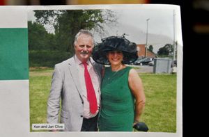 Ken and wife Jan at one of their Ascot events in Wolverhampton.