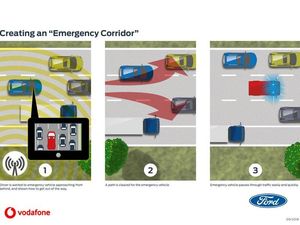 Supporting image for story: Ford’s latest tech could save lives by clearing way for emergency vehicles