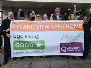Supporting image for story: Tipton care home team celebrates ‘Good’ CQC rating