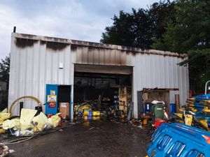 Supporting image for story: Firefighters battle factory blaze in Brierley Hill - with PICTURES and VIDEO