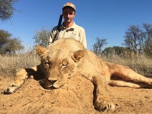Supporting image for story: The Shropshire man behind callous African hunting firm