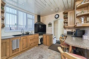 The kitchen has scope for modernisation