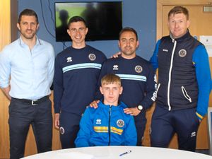 Supporting image for story: Shrewsbury Town starlet James Rowland signs first professional contract