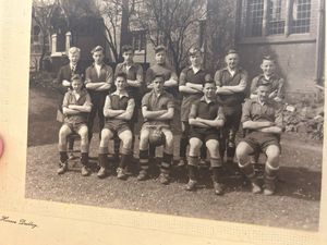 Back in the day! Ray, second from the left on the back row and Fred, second from the left on the front row