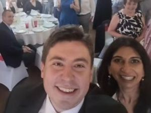 Supporting image for story: Home Secretary Suella Braverman wows Sandwell Conservatives with "stopping illegal boats" plans