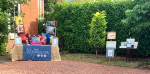 Art on display at the trail