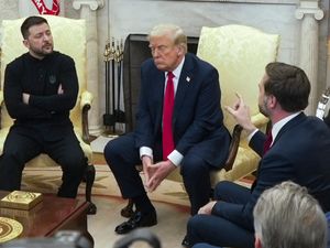 Supporting image for story: Playwright James Graham cannot watch full exchange of Trump, Vance and Zelensky