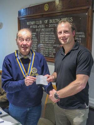Supporting image for story: Builth Wells Rotary Club hosted their monthly quiz at a packed Greyhound Hotel recently