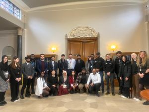 Picture of  Commercial Director DPCC and Presidents and officers of Students union across the West Midlands  