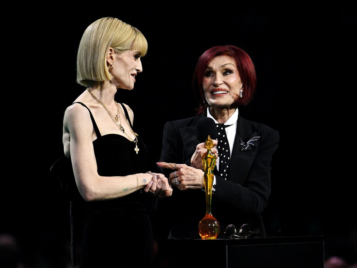 Sharon Osbourne remembers husband Ozzy as &lsquo;authentic and gifted&rsquo; at Brit Awards