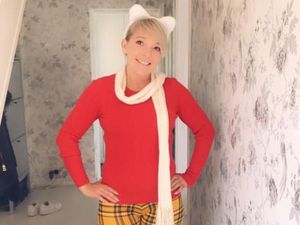 Supporting image for story: Telford woman's lockdown costume challenge ends after 70 different looks