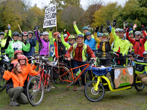 Supporting image for story: Shropshire cyclists 'Pedal on COP' calling for two-wheel investment