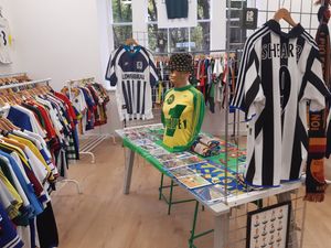 The 12th man is a classic and vintage football shirts shop in The Parade Shops, Shrewsbury. Picture: LDRS