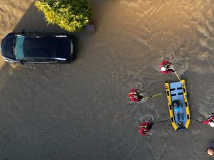 Supporting image for story: In Pictures: Weather woe continues with flooding and snow