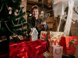 Supporting image for story: Best Dressed Window winner celebrates 15th anniversary as trader in Shropshire town