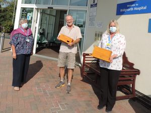 Supporting image for story: Bridgnorth Hospital roof repairs halted as scaffolders make way for migrating birds