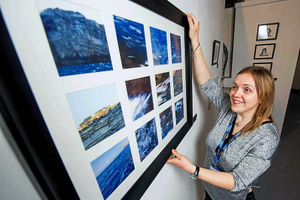 Supporting image for story: Shropshire crash victim Grace making a name as artist