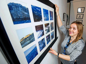 Supporting image for story: Shropshire crash victim Grace making a name as artist