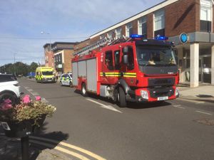 The scene of the crash. Photo: Andrew Blakemore