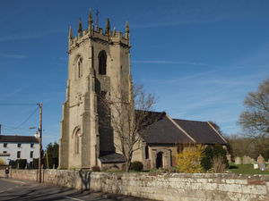 Suffered tornado damage - St Mary's, Shawbury