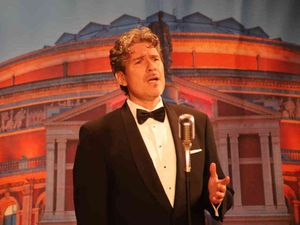 Supporting image for story: Italian opera singer wows crowds in Newport - in pictures