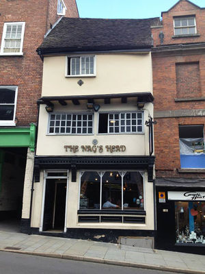The Nag's Head draws visitors all day long