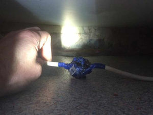 Supporting image for story: Botched cable repair sparks Willenhall flat fire