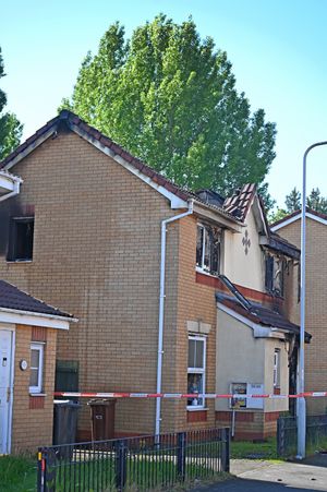 The fire at the house on Marbury Drive had started on Saturday morning