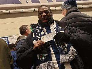 Supporting image for story: Homeless fan watches first West Brom game at The Hawthorns after ticket giveaway
