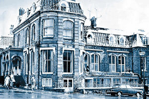 This picture was carried in the Shropshire Star on April 3, 1968, showing The Hotel in Church Stretton the morning after the fire