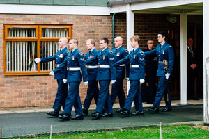 Ron Smyth's funeral